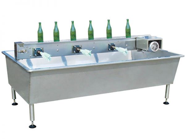 六头槽式刷瓶机